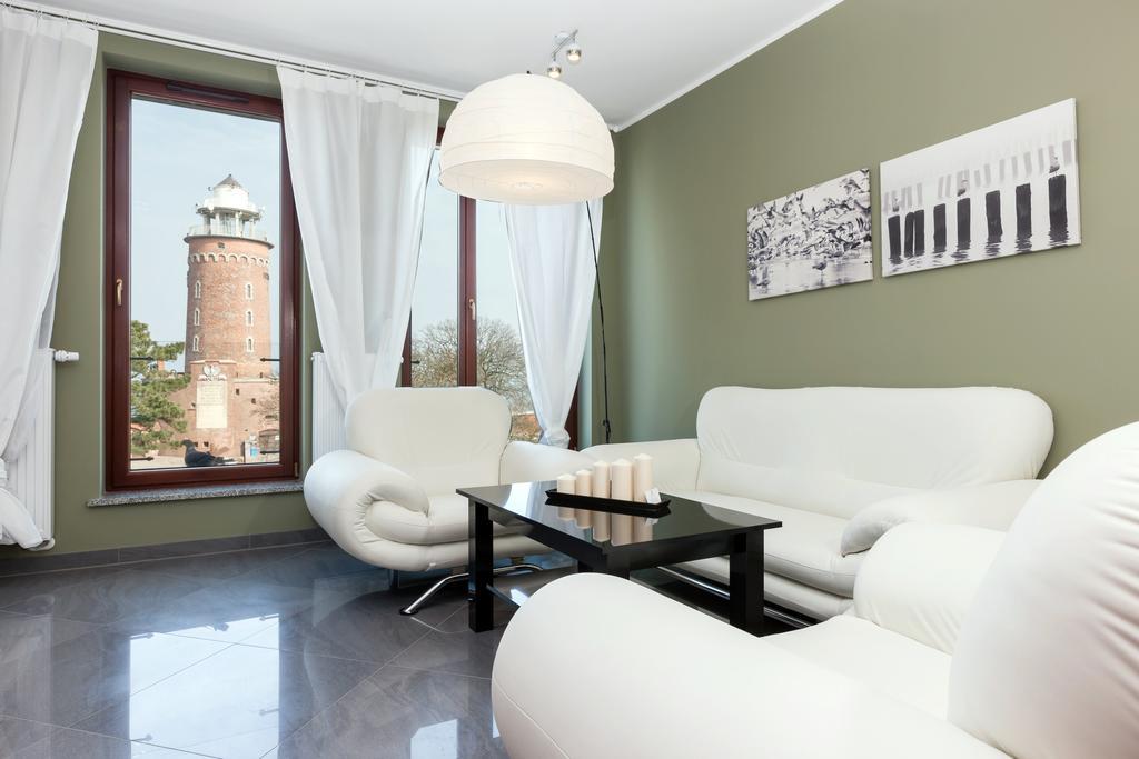 Jantar Apartamenty Deluxe Sea View Kolberg Zimmer foto